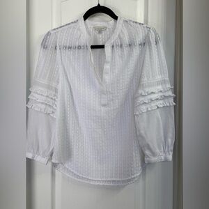 Lucky Brand White Blouse Size s/p